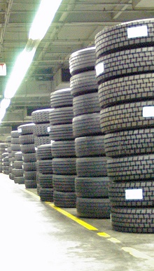 Tire storage available for fleets  in Greensboro, NC, Charlotte, NC, Graham, NC, Raleigh, NC, Greensboro, NC, Warsaw, NC, Summerville, SC, Columbia, SC & Murfreesboro, TN